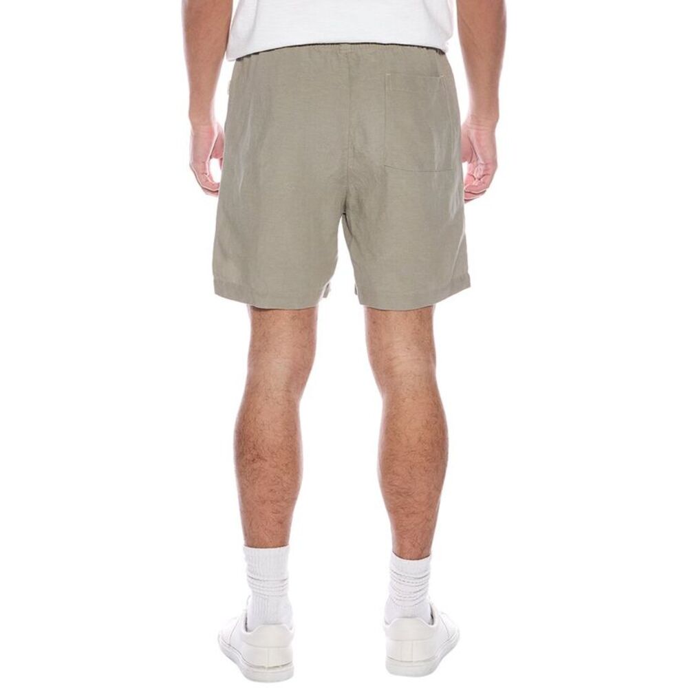 Onia Mens  Air Linen-Blend Pull-On Short, Brown_3